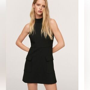Elegant Black Sleeveless Dress